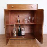 Walnut veneer buffet