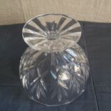 Crystal compotier on shower foot