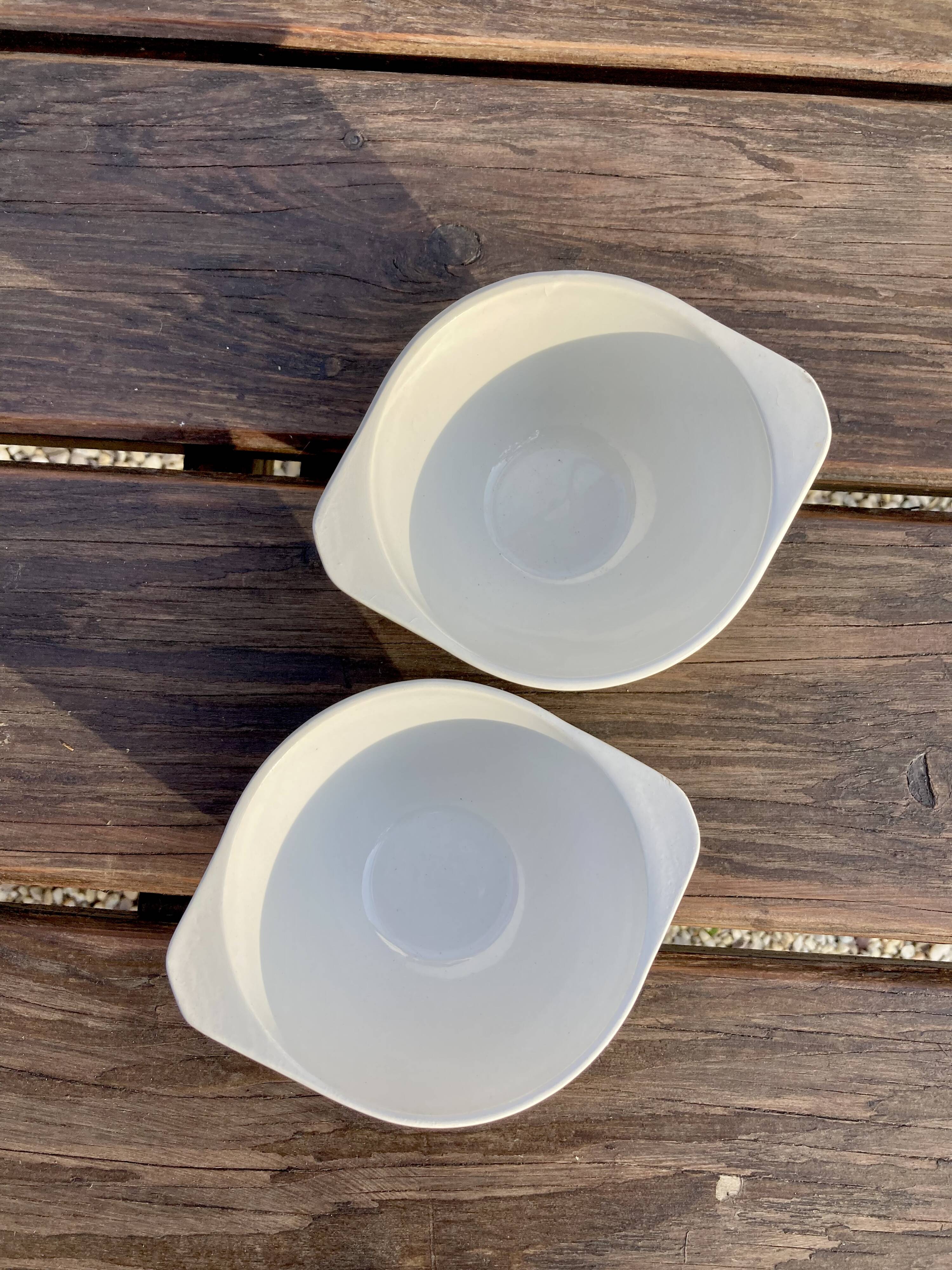 2 Badonviller bowls from the 50s