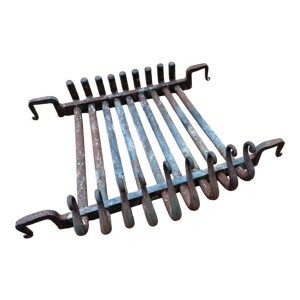 Porte bûche grille