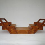 Wood sewing box for children