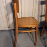 2 wooden bistro chairs Thonet