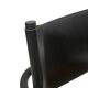 Vintage Breuer style leather chair B32/34 Italian Design in black