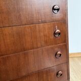 Teak chest of drawers