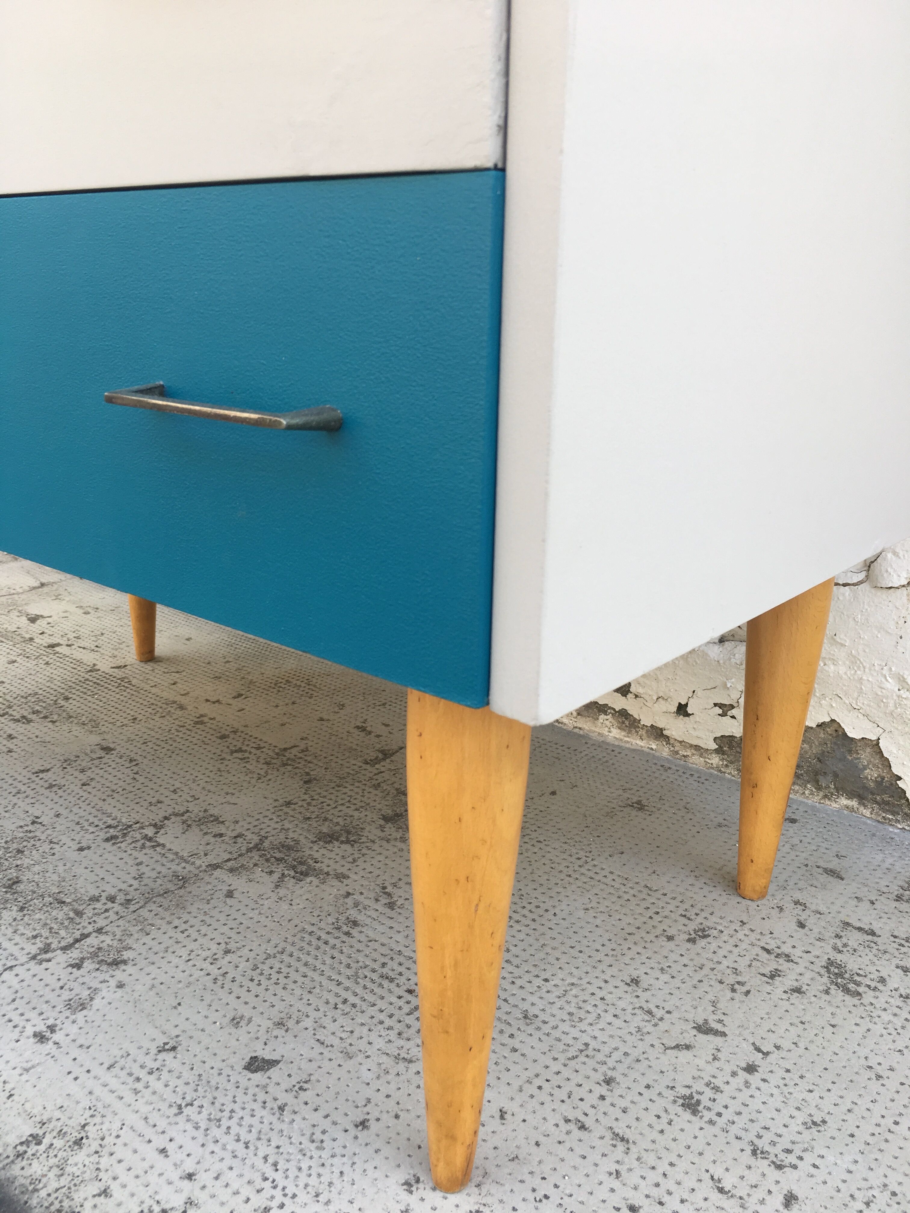 Commode coiffeuse rétro années 60