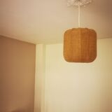 Jute pendant light