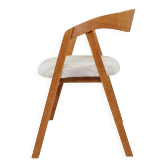 Office chair desk armchair oak wood safari beige 