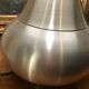 Brushed aluminum lamp 1970