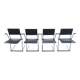 Set of 4 Ballerina chairs by Herbert Ohl for Matteo Grassi, 1990s.