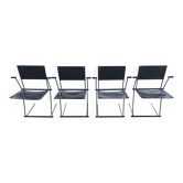 Ensemble de 4 chaises Ballerina par Herbert Ohl pour Matteo Grassi, années 1990