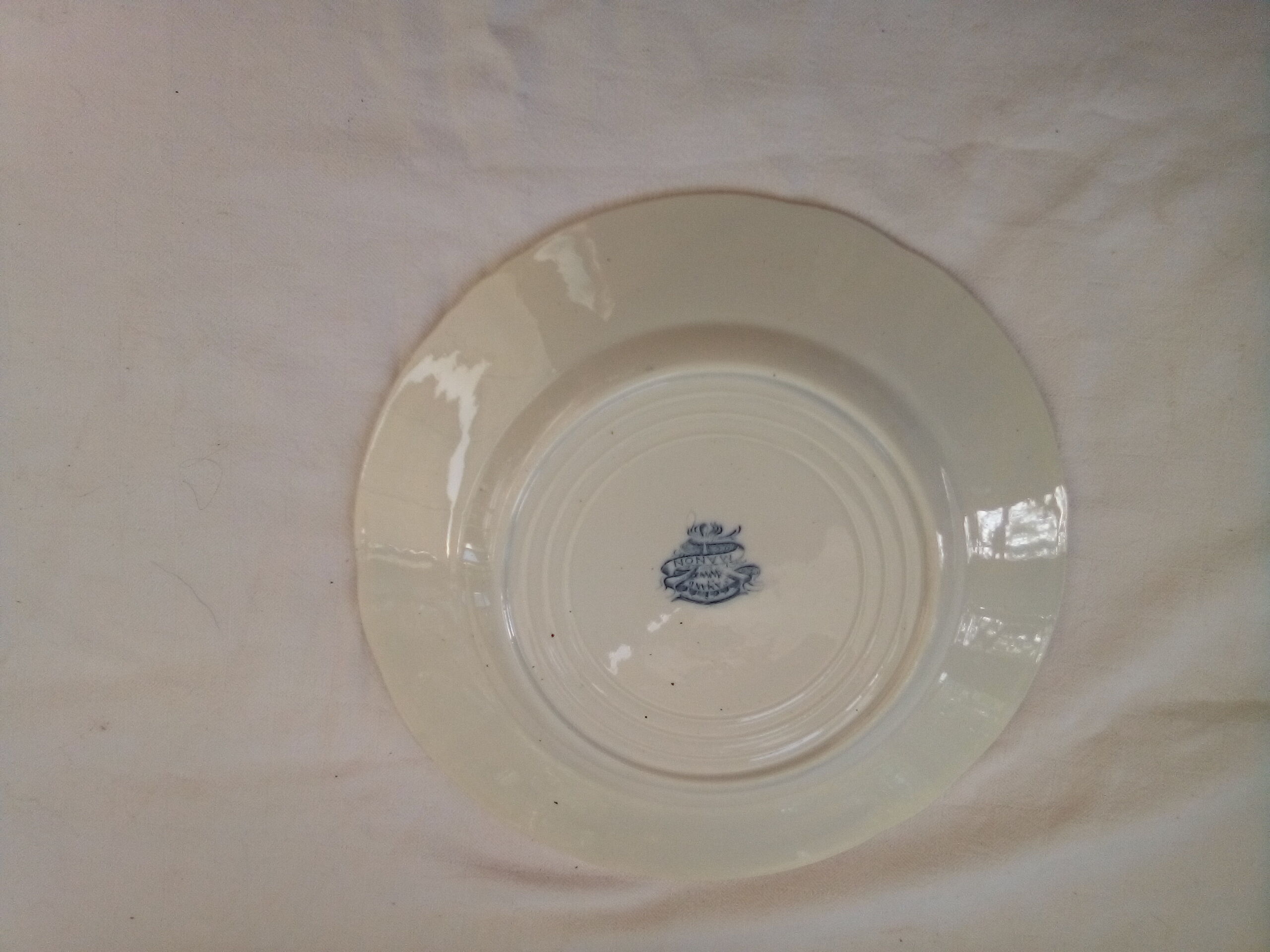 6 plates flat Manon / St Amand Hamage