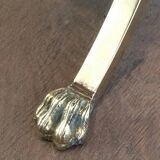 Magazine rack with claw feet. Maison Jansen