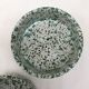 Set of two cups in speckled ceramic handmade