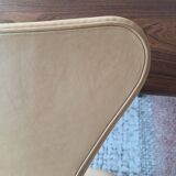 Arne Jacobsen Rosewood Drop leave Table with chairs Fritz Hansen