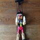 Marionnette Pinocchio en bois peint