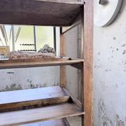 Old bakery shelf from the 1950s.
