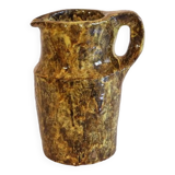 Pitcher or vase in glazed earthenware 1950