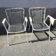 Pair of garden chairs