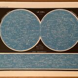 Lithograph on the sky 1900