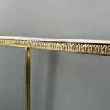 20th Century Gilt Brass and Marble Console Table