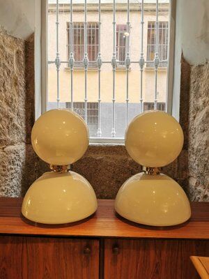 Set of 2 vintage Spanish table lamps