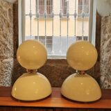 Set de 2 lampes de table espagnoles vintage