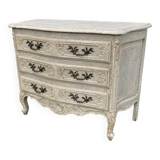 Ancienne commode Plateau en bois
