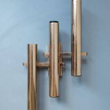 Vintage Brass Wall Lamp Sciolari in the 1960s