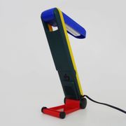 Lampe de bureau post-moderne par Benetton, Style Memphis Italie années 1980