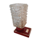 Lampe chevet bureau verre 1960 70