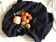 Nappe de campagne en lin noir