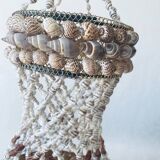 Bohemian shell pendant light