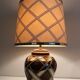 Important pair of ceramic lamps. French work.