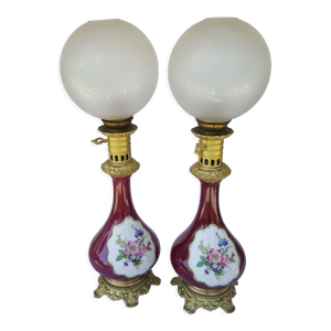 2 lampes Napoleon lll