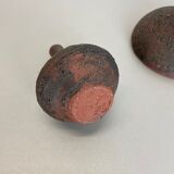 Set of 2 Studio Pottery Sculptural Objects Gerhard Liebenthron, Germany, 1970s