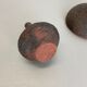 Set of 2 Studio Pottery Sculptural Objects Gerhard Liebenthron, Germany, 1970s