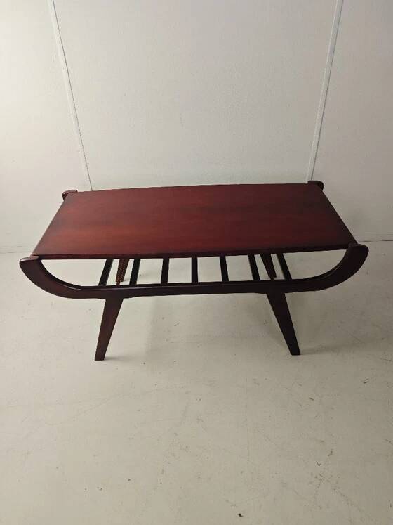 Mid Century Modern Coffee Table with Reversible Top