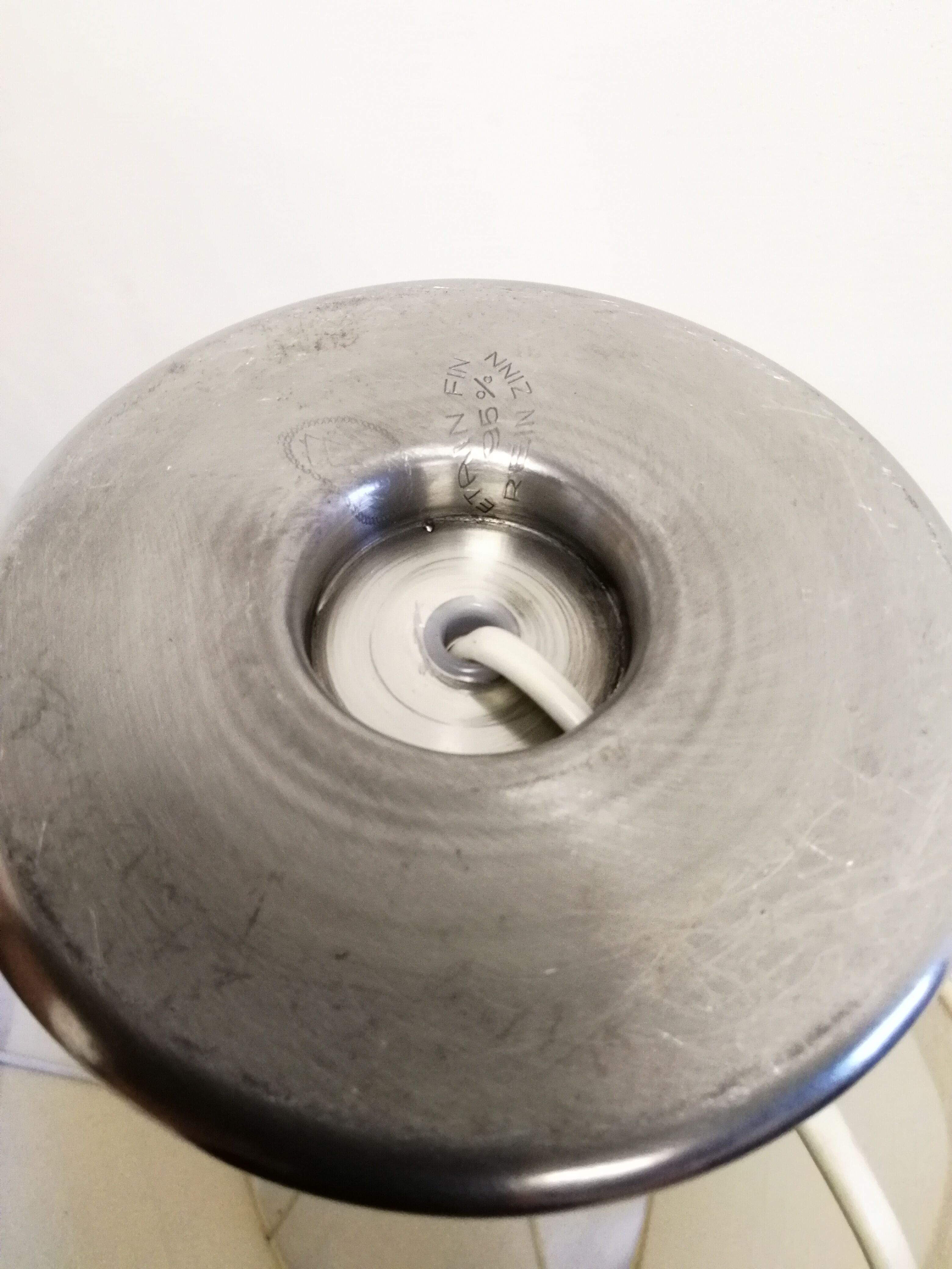 Tin lamp