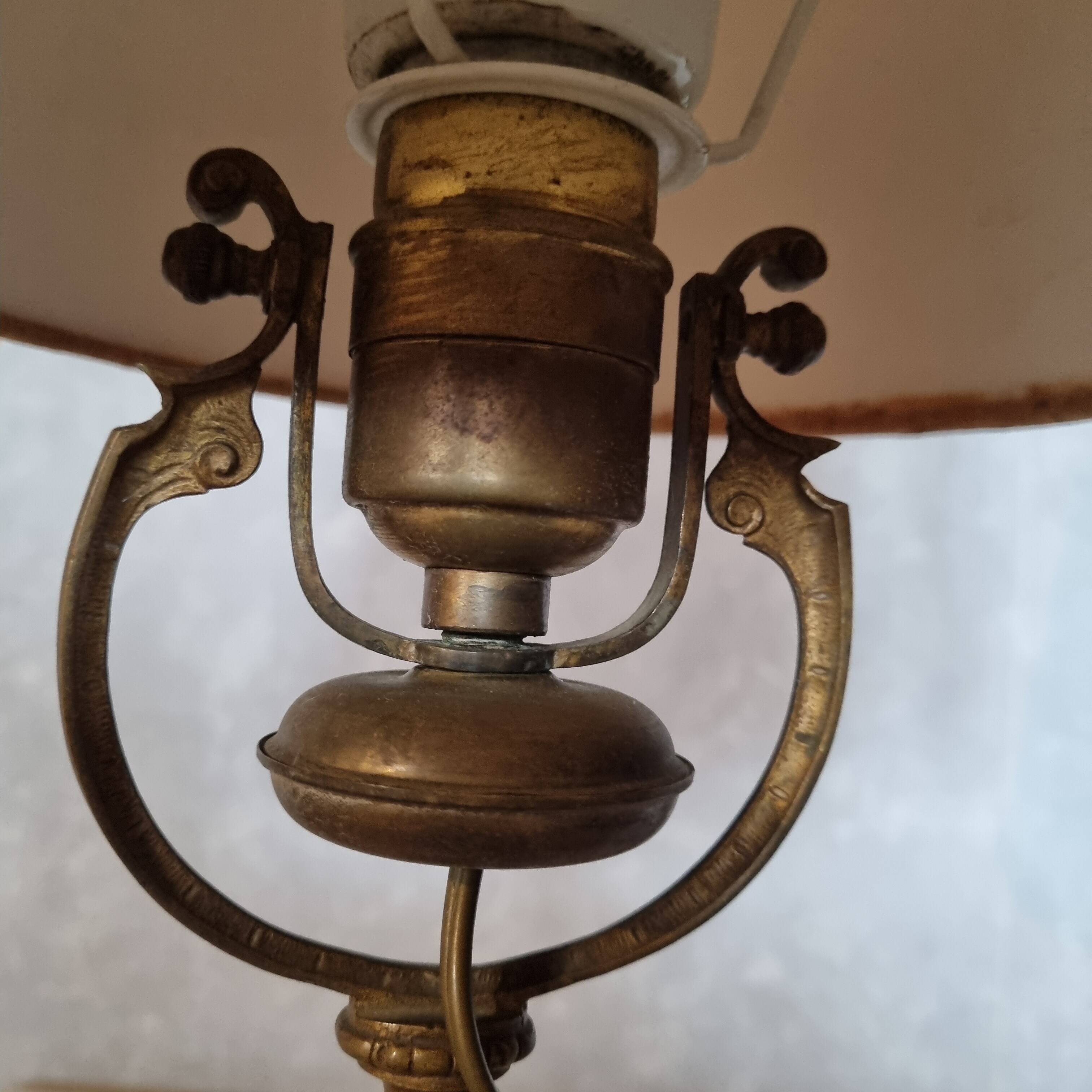 1910s Art Nouveau desk lamp