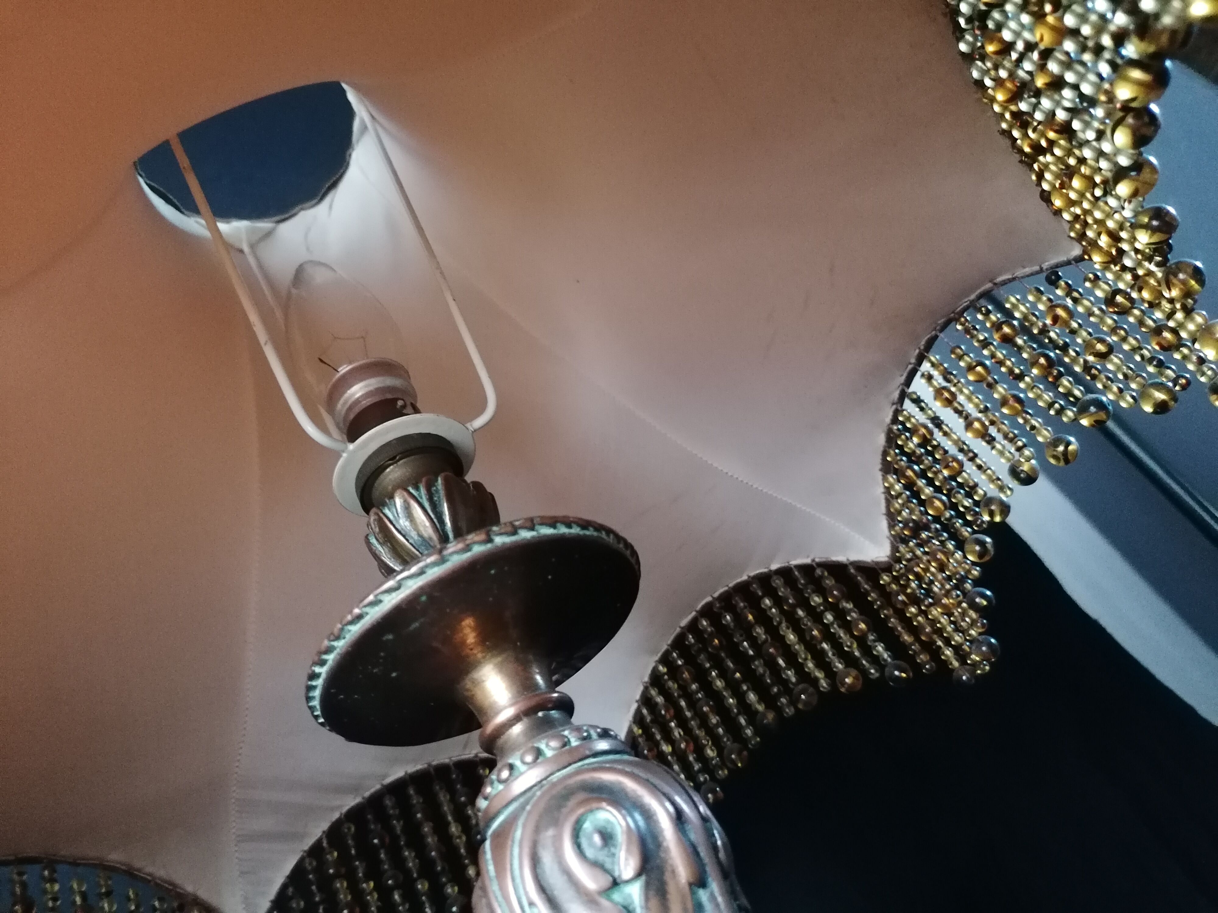 Vintage art nouveau lamp