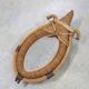 Vintage 1950s Audoux Minet rope mirror