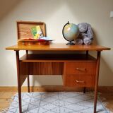 Scandinavian vintage teak desk