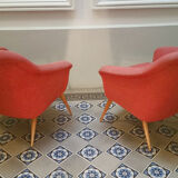 Seats 50-60 years red