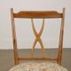 Chaises en hêtre et tissu, années 50-60