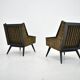 Paire de fauteuils des années 1950, Tchécoslovaquie