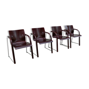 4 chaises thonet S 320,