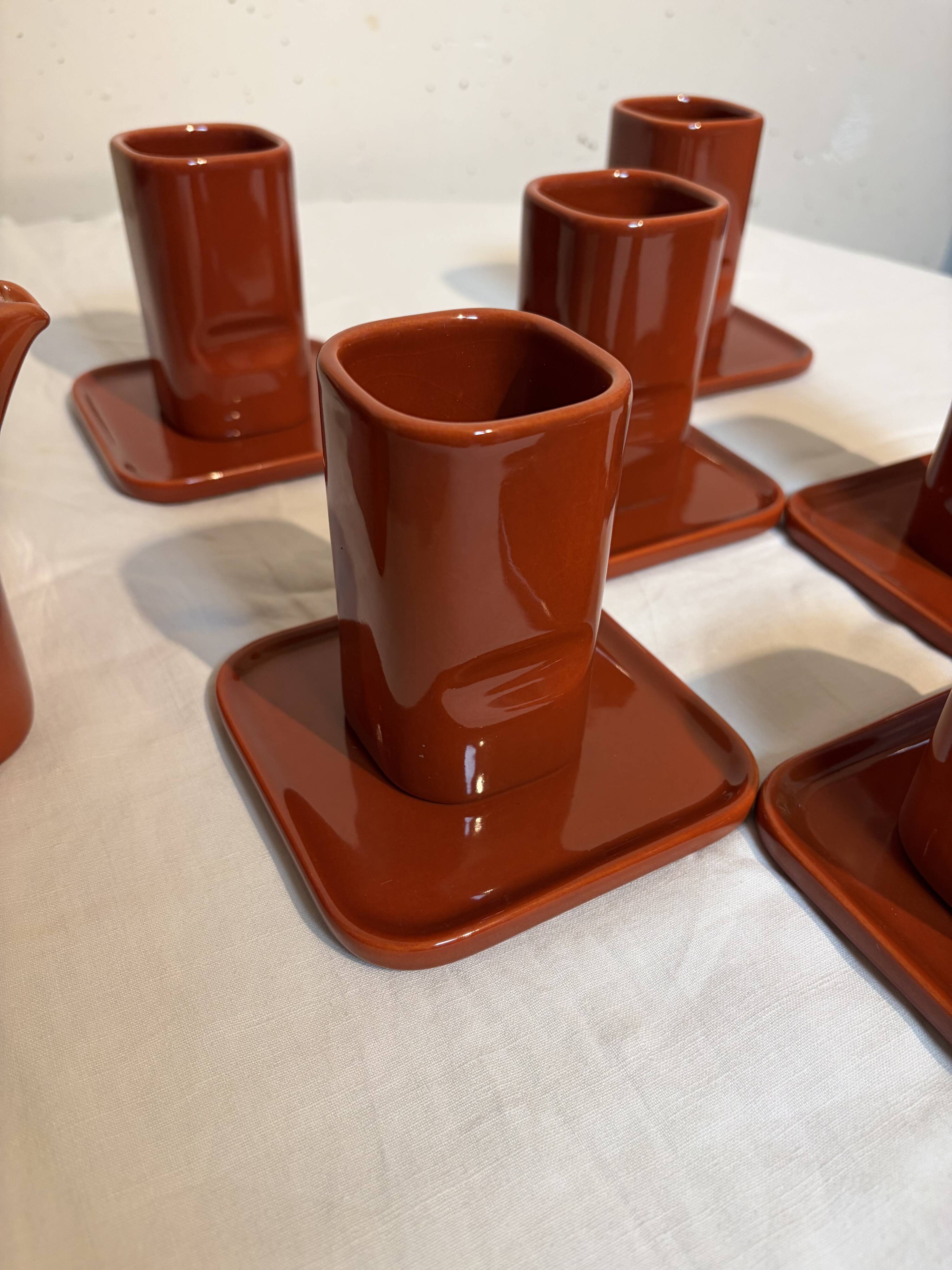 Tea set "Sakura", Makio Hasuike, Franco Pozzi, 1967