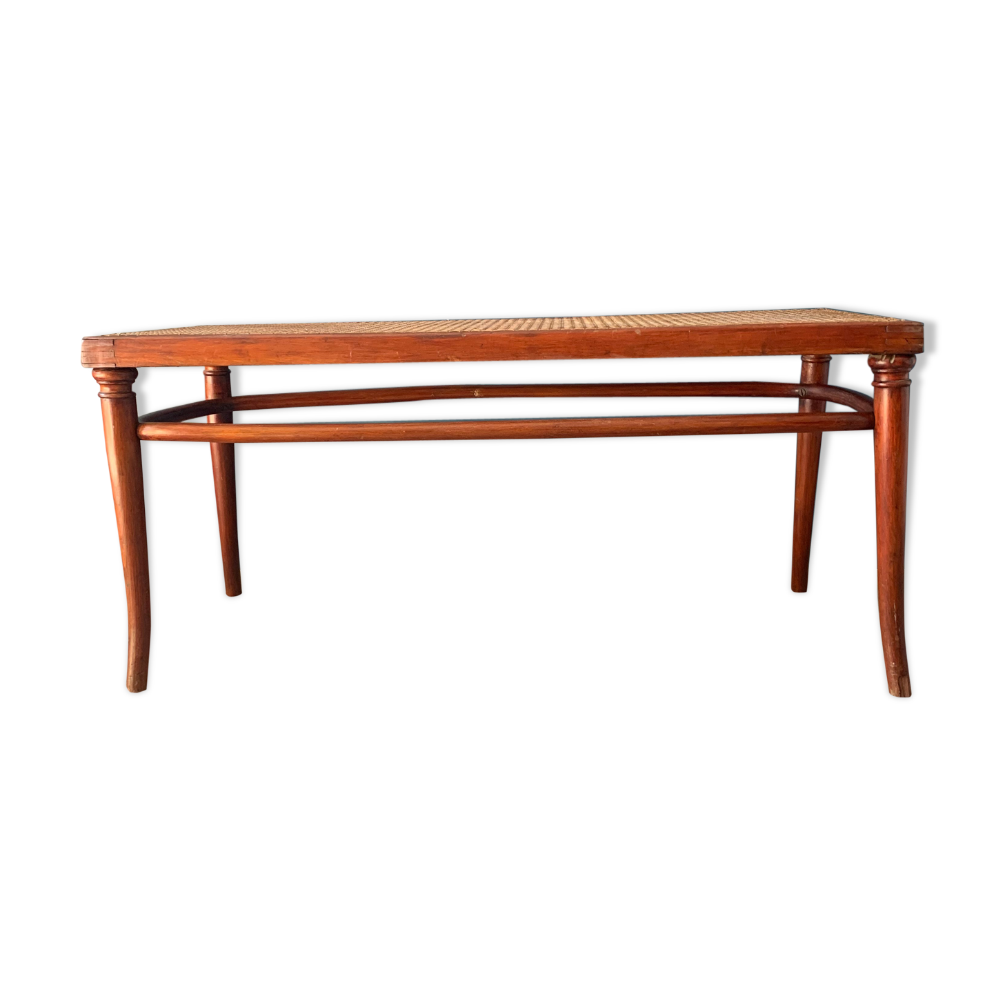 Thonet bench with canning