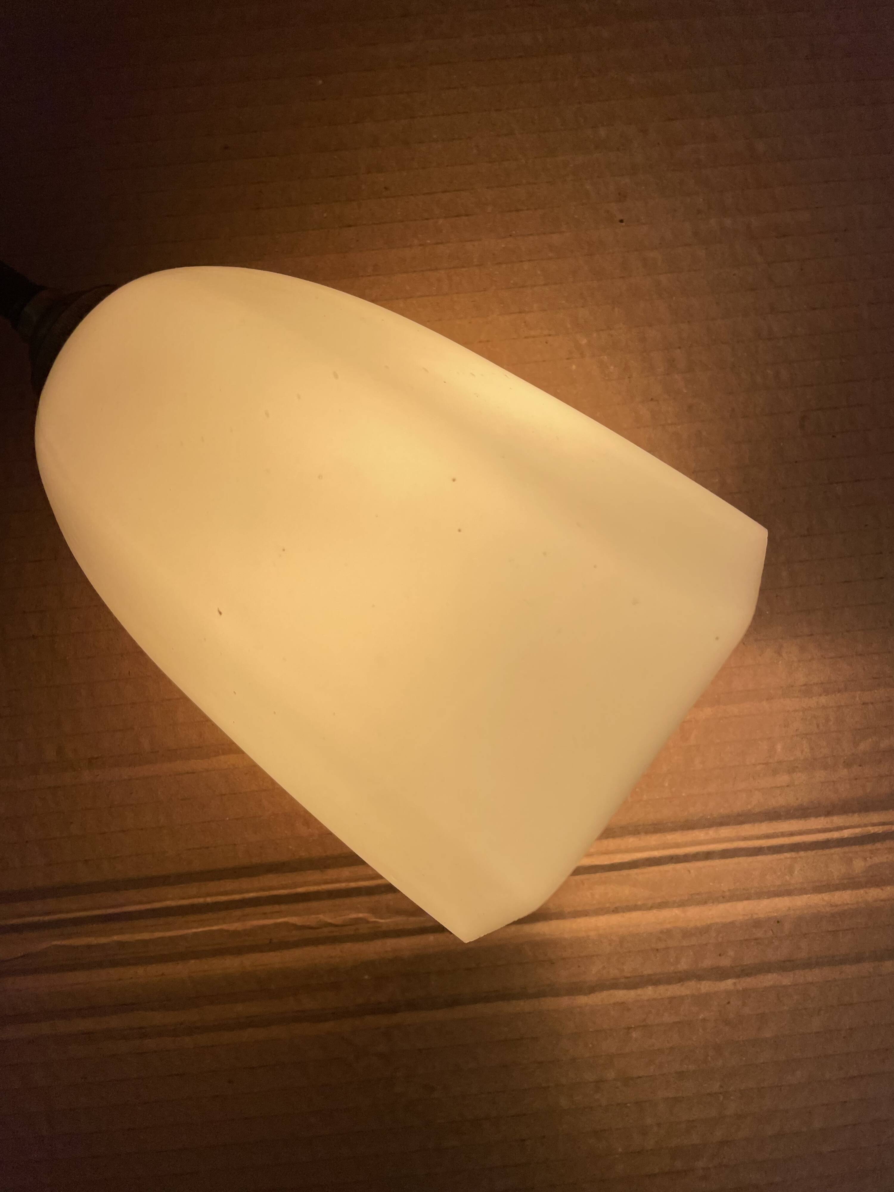 Antique Art Deco swan neck wall light