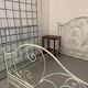 Wrought iron bed